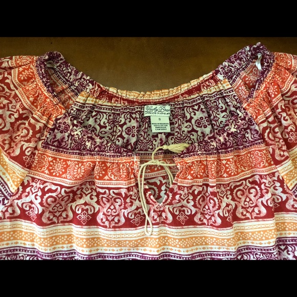 Lucky brand short sleeve blouse - Picture 3 of 4